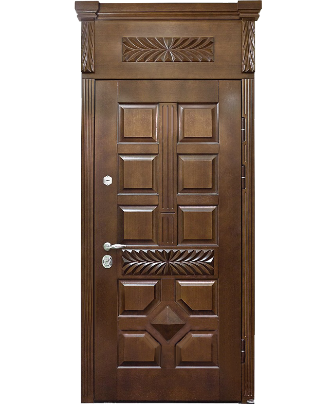 Металлическая дверь МДФ филёнчатый 0009