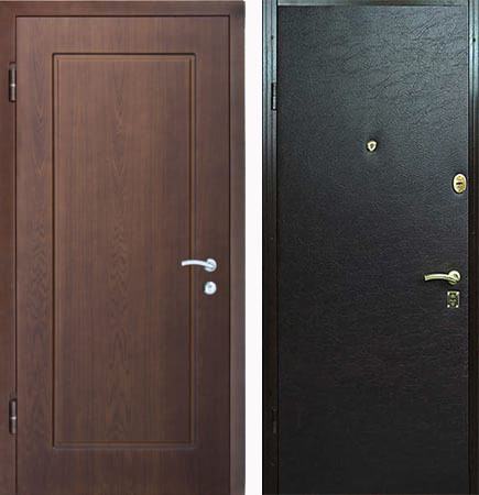 Дверь стальная входная МДФ/Винилискожа 1667