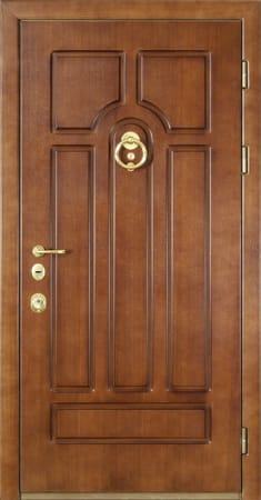 Стальная входная дверь МДФ/винилискожа 1642